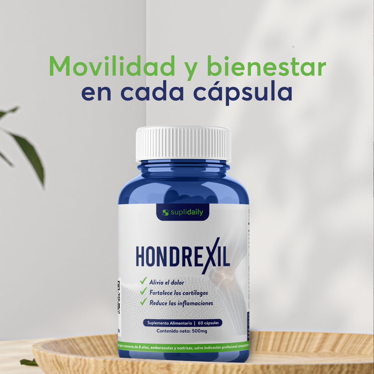 Hondrexil: 60 capsulas
