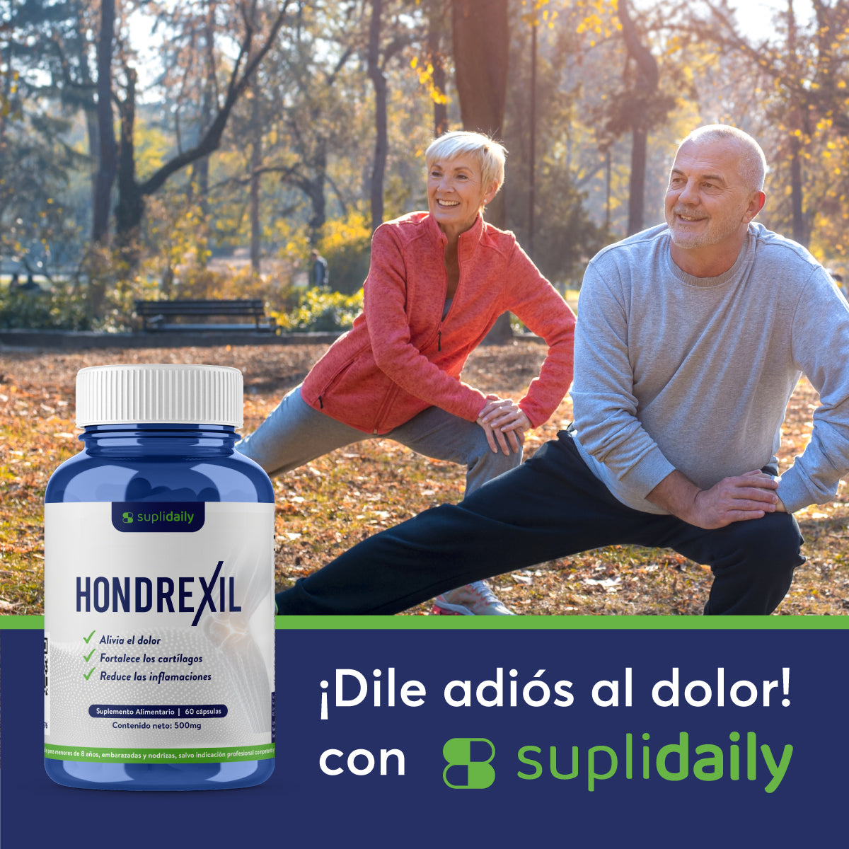 Hondrexil: 60 capsulas