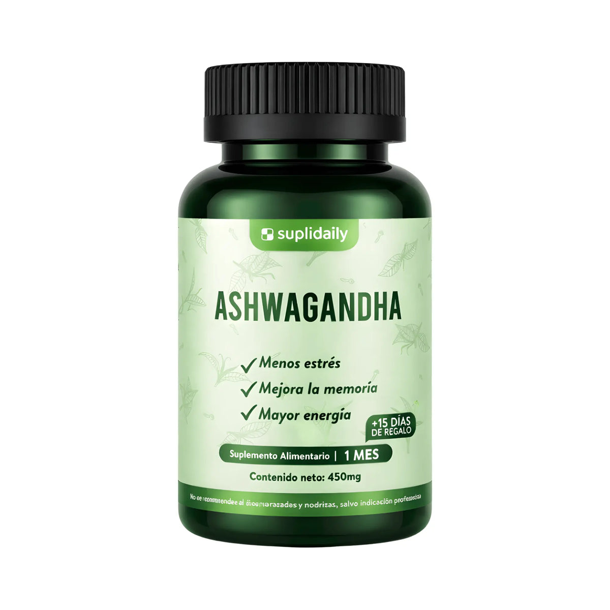 Ashwagandha en Cápsulas y Gomitas para Bajar el Estrés