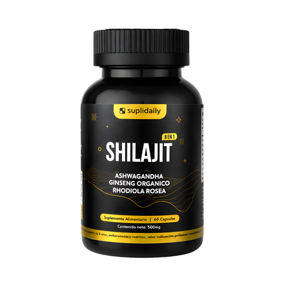 Shilajit 8 en 1 Himalaya + Ashwagandha