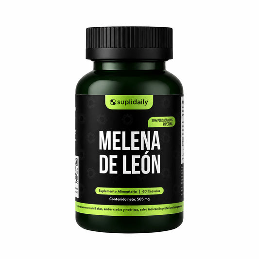 Melena de León 60 Cápsulas con Piperina