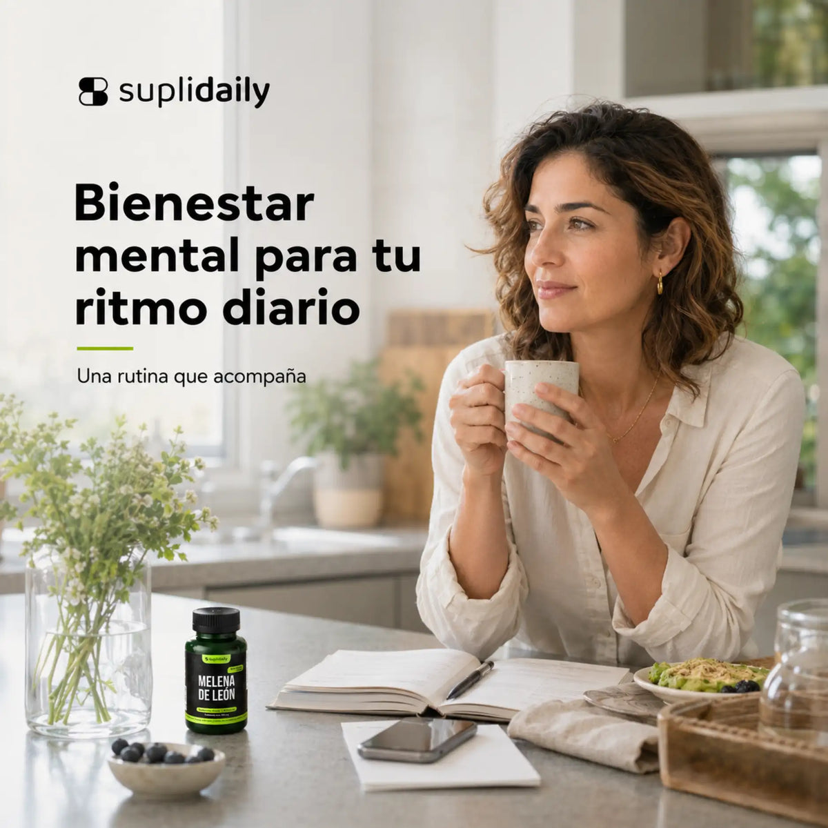 Melena de León 60 Cápsulas con Piperina
