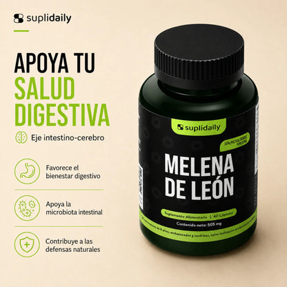 Melena de León 60 Cápsulas con Piperina
