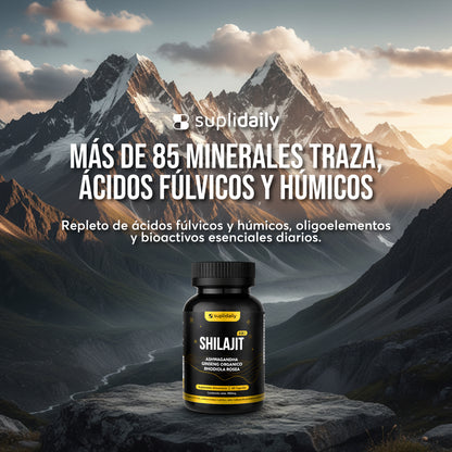 Shilajit 8 en 1 Himalaya + Ashwagandha