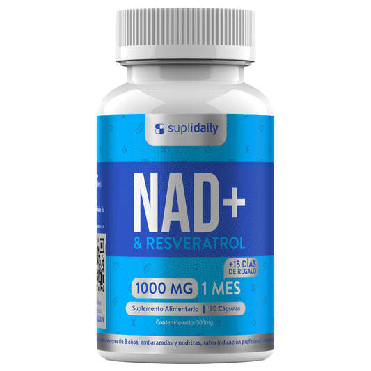 NAD + Resveratrol - 90 Cápsulas